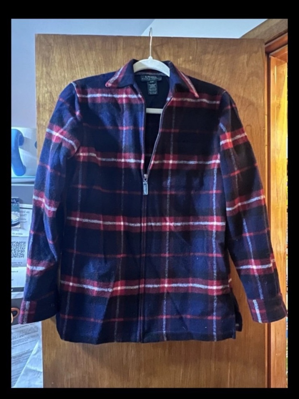 Ralph Lauren Petite Wool Shacket